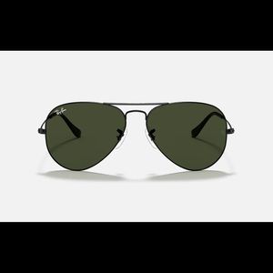 Ray-Ban 3025 Green Aviator Sunglasses 58mm